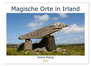 Magische Orte in Irland (Wandkalender 2024 DIN A2 quer), CALVENDO Monatskalender von Poling,  André