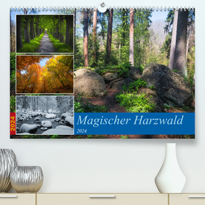 Magischer Harzwald (Premium, hochwertiger DIN A2 Wandkalender 2024, Kunstdruck in Hochglanz) von Gierok-Latniak,  Steffen