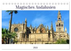 Magisches Andalusien (Tischkalender 2024 DIN A5 quer), CALVENDO Monatskalender von R.J. Ehrlich,  Kristin