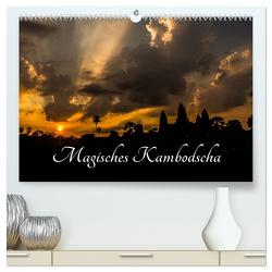 Magisches Kambodscha (hochwertiger Premium Wandkalender 2024 DIN A2 quer), Kunstdruck in Hochglanz von Stewart Lustig,  Daniel