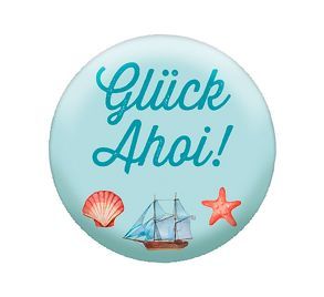 Glas-Magnet Glück Ahoi! von Groh Redaktionsteam