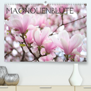 Magnolienblüte (Premium, hochwertiger DIN A2 Wandkalender 2023, Kunstdruck in Hochglanz) von Kruse,  Gisela