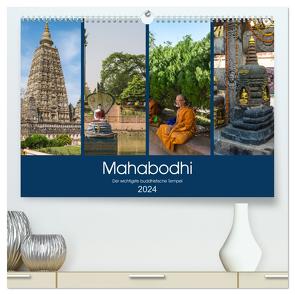 Mahabodhi – Der wichtigste buddhistische Tempel (hochwertiger Premium Wandkalender 2024 DIN A2 quer), Kunstdruck in Hochglanz von Santanna,  Ricardo