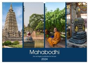 Mahabodhi – Der wichtigste buddhistische Tempel (Wandkalender 2024 DIN A2 quer), CALVENDO Monatskalender von Santanna,  Ricardo
