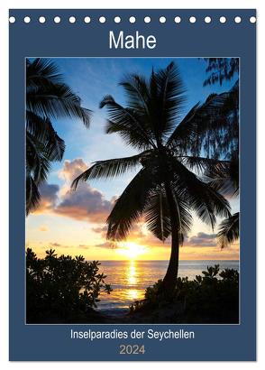 Mahe – Inselparadies der Seychellen (Tischkalender 2024 DIN A5 hoch), CALVENDO Monatskalender von Webeler,  Janita