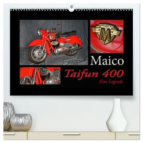 Maico Taifun 400 – Eine Legende (hochwertiger Premium Wandkalender 2024 DIN A2 quer), Kunstdruck in Hochglanz von Laue,  Ingo