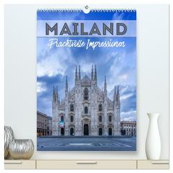 MAILAND Prachtvolle Impressionen (hochwertiger Premium Wandkalender 2024 DIN A2 hoch), Kunstdruck in Hochglanz von Viola,  Melanie