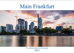 Main Frankfurt (Wandkalender 2023 DIN A2 quer) von ncpcs