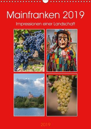 Mainfranken 2019 (Wandkalender 2019 DIN A3 hoch) von Will,  Hans