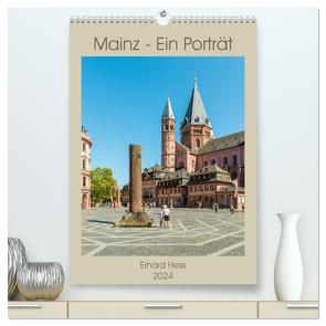 Mainz – Ein Porträt (hochwertiger Premium Wandkalender 2024 DIN A2 hoch), Kunstdruck in Hochglanz von Hess,  www.ehess.de,  Erhard