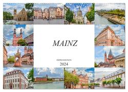Mainz Impressionen (Wandkalender 2024 DIN A2 quer), CALVENDO Monatskalender von Meutzner,  Dirk