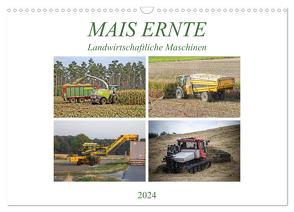 MAIS ERNTE (Wandkalender 2024 DIN A3 quer), CALVENDO Monatskalender von SchnelleWelten,  SchnelleWelten