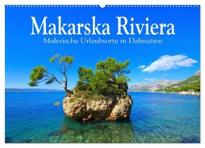 Makarska Riviera – Malerische Urlaubsorte in Dalmatien (Wandkalender 2024 DIN A2 quer), CALVENDO Monatskalender von LianeM,  LianeM