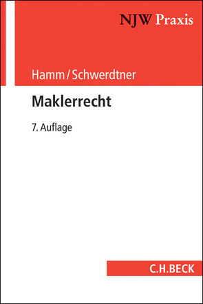 Maklerrecht von Hamm,  Christoph, Schwerdtner,  Peter
