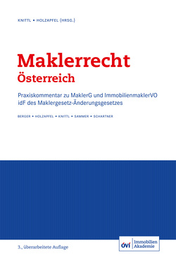 Maklerrecht Österreich von Holzapfel,  Anton, Knittl,  Carl