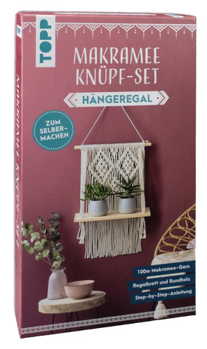 Makramee Knüpf-Set Hängeregal von Kirsch,  Josephine