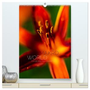Makro World (hochwertiger Premium Wandkalender 2024 DIN A2 hoch), Kunstdruck in Hochglanz von Peter,  Ansgar