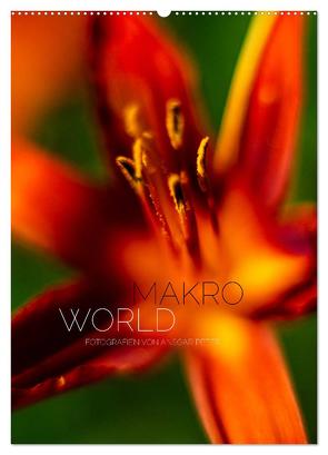 Makro World (Wandkalender 2024 DIN A2 hoch), CALVENDO Monatskalender von Peter,  Ansgar