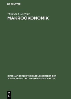 Makroökonomik von Goßner,  Alfred, Obermeier,  Robert, Sargent,  Thomas J.