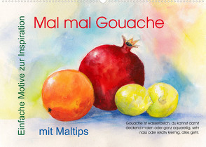 Mal mal Gouache (Wandkalender 2023 DIN A2 quer) von Krause,  Jitka