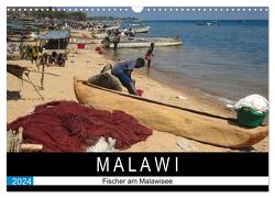 Malawisee Fischer (Wandkalender 2024 DIN A3 quer), CALVENDO Monatskalender von Quentin,  Udo