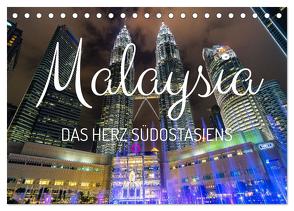 Malaysia – Das Herz Südostasiens (Tischkalender 2024 DIN A5 quer), CALVENDO Monatskalender von Wendling,  Marco