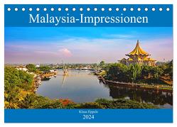 Malaysia-Impressionen (Tischkalender 2024 DIN A5 quer), CALVENDO Monatskalender von Eppele,  Klaus