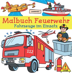 Malbuch Feuerwehr von Edition,  Sammabu