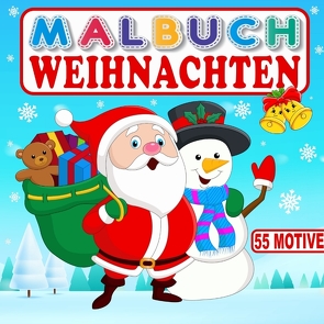 MALBUCH WEIHNACHTEN 55 MOTIVE von Collection,  S & L Creative