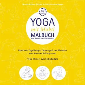 Malbuch „Yoga mit Mukti“