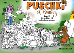 Malbuch zu PUSCHKI & family von Kratel,  Claudia