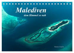 Malediven – dem Himmel so nah (Tischkalender 2024 DIN A5 quer), CALVENDO Monatskalender von cmarits,  hannes