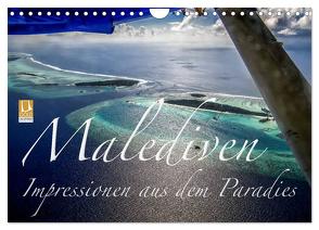 Malediven Impressionen aus dem Paradies (Wandkalender 2024 DIN A4 quer), CALVENDO Monatskalender von Marufke,  Thomas
