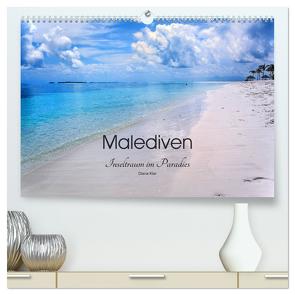 Malediven – Inseltraum im Paradies (hochwertiger Premium Wandkalender 2024 DIN A2 quer), Kunstdruck in Hochglanz von Klar,  Diana