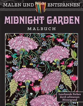 Malen und entspannen: Midnight Garden von Boylan,  Lindsey