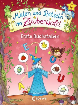 Malen und Rätseln im Zauberwald – Erste Buchstaben von Beurenmeister,  Corina