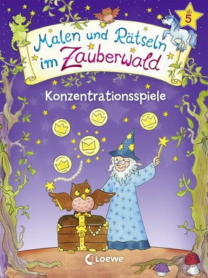 Malen und Rätseln im Zauberwald – Konzentrationsspiele von Beurenmeister,  Corina