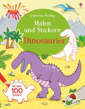 Malen und Stickern: Dinosaurier von Lamb,  Stacey, Pearson,  Maria, Taplin,  Sam