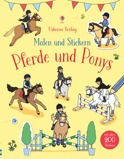 Malen und Stickern: Pferde und Ponys von Finn,  Rebecca, Patchett,  Fiona