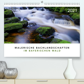 Malerische Bachlandschaften im Bayerischen Wald (Premium, hochwertiger DIN A2 Wandkalender 2021, Kunstdruck in Hochglanz) von Maier,  Norbert
