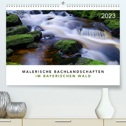 Malerische Bachlandschaften im Bayerischen Wald (Premium, hochwertiger DIN A2 Wandkalender 2023, Kunstdruck in Hochglanz) von Maier,  Norbert