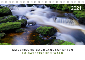 Malerische Bachlandschaften im Bayerischen Wald (Tischkalender 2021 DIN A5 quer) von Maier,  Norbert