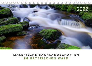 Malerische Bachlandschaften im Bayerischen Wald (Tischkalender 2022 DIN A5 quer) von Maier,  Norbert