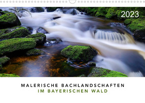 Malerische Bachlandschaften im Bayerischen Wald (Wandkalender 2023 DIN A3 quer) von Maier,  Norbert