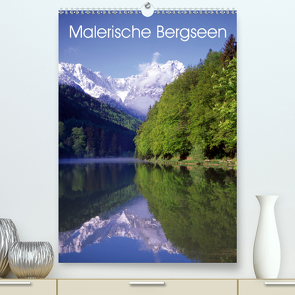 Malerische Bergseen (Premium, hochwertiger DIN A2 Wandkalender 2021, Kunstdruck in Hochglanz) von Reupert,  Lothar