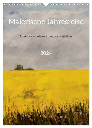 Malerische Jahresreise (Wandkalender 2024 DIN A3 hoch), CALVENDO Monatskalender von Scheibler,  Angelika