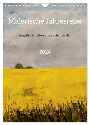Malerische Jahresreise (Wandkalender 2024 DIN A4 hoch), CALVENDO Monatskalender von Scheibler,  Angelika
