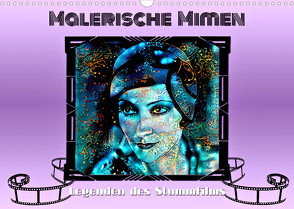 Malerische Mimen – Legenden des Stummfilms (Wandkalender 2023 DIN A3 quer) von glandarius,  Garrulus