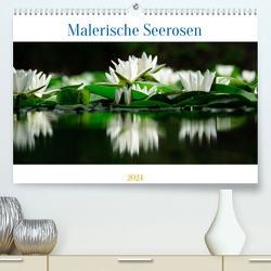 Malerische Seerosen (hochwertiger Premium Wandkalender 2024 DIN A2 quer), Kunstdruck in Hochglanz von Jäger,  Anette/Thomas