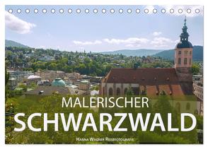 Malerischer Schwarzwald (Tischkalender 2024 DIN A5 quer), CALVENDO Monatskalender von Wagner,  Hanna